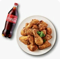 굽네 고추바사삭+콜라1.25L--0