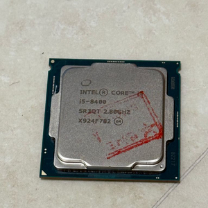 i5-8400 CPU 단품