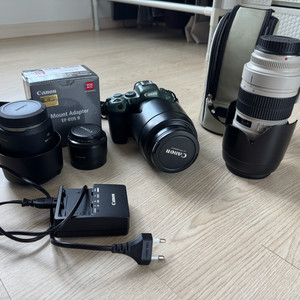 캐논 미러리스 EOS R6 + 렌즈다수