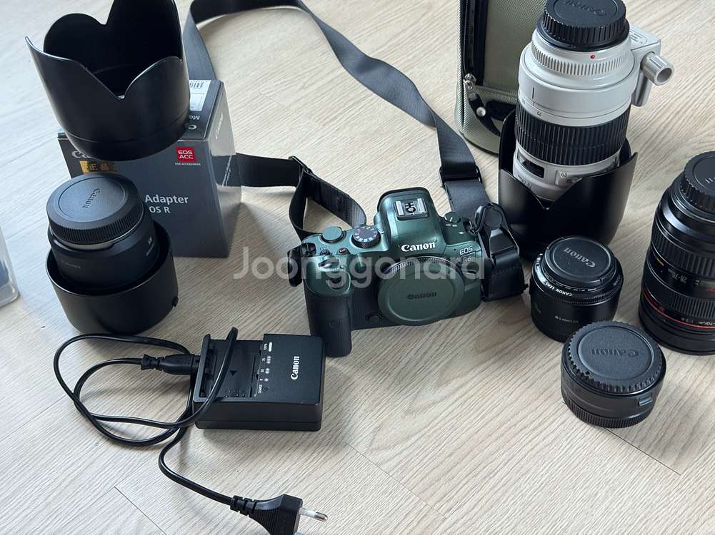 캐논 미러리스 EOS R6 + 렌즈다수--1