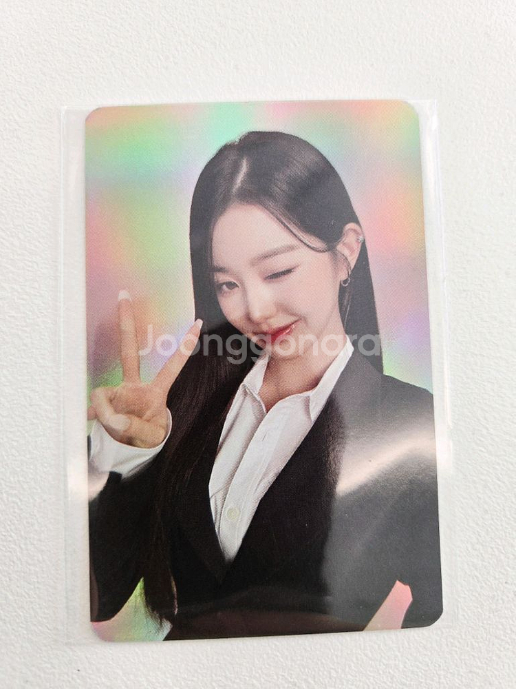 아이브 장원영 포토카드4장+케이스 (우리원모바일굿즈)--2