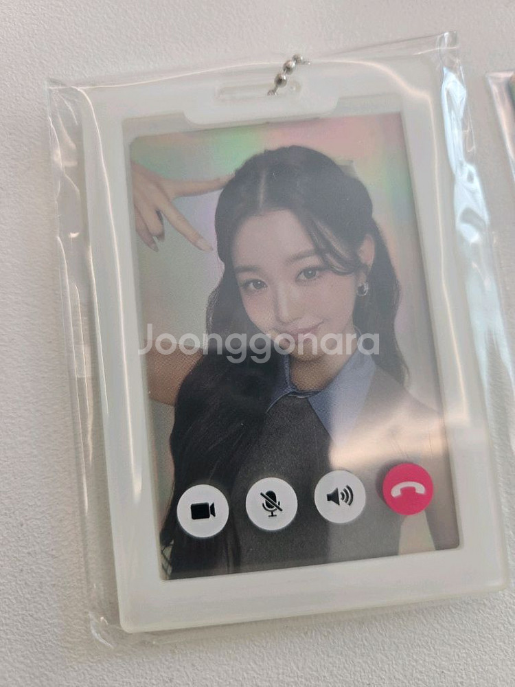 아이브 장원영 포토카드4장+케이스 (우리원모바일굿즈)--1