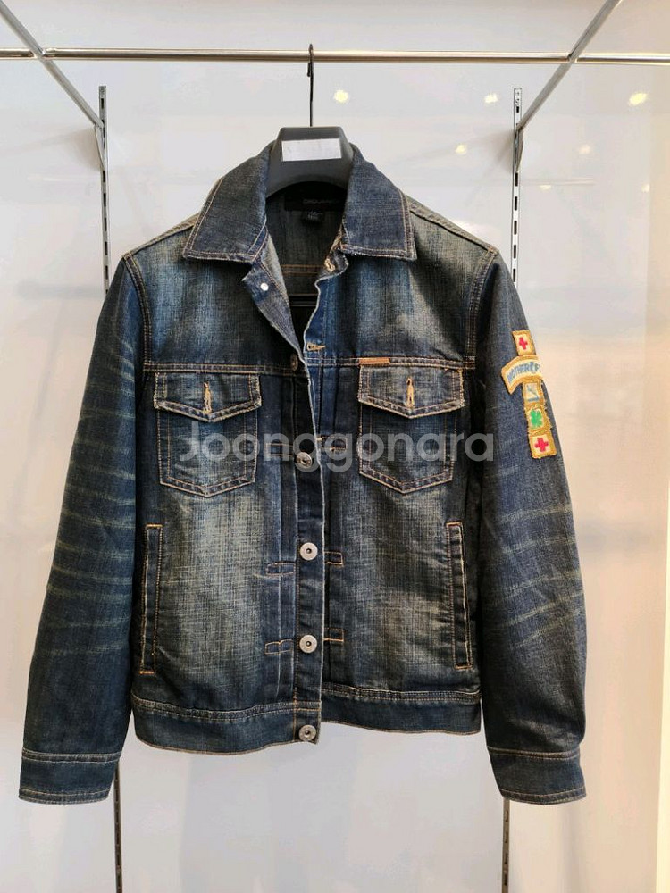DSQUARED2 데님 자켓 L/L--3