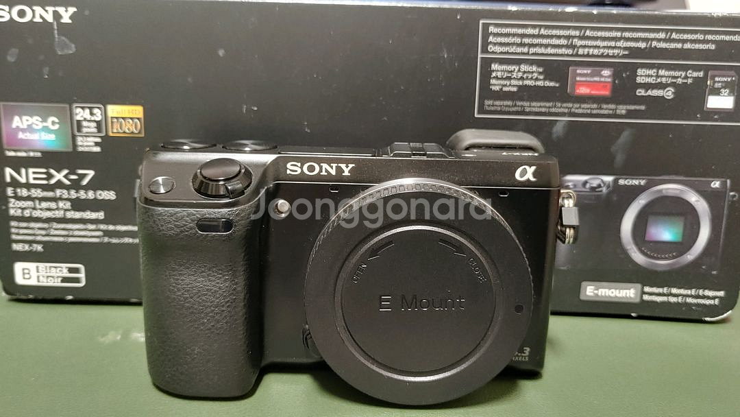 소니 카메라 미러리스 NEX-7박풀--0