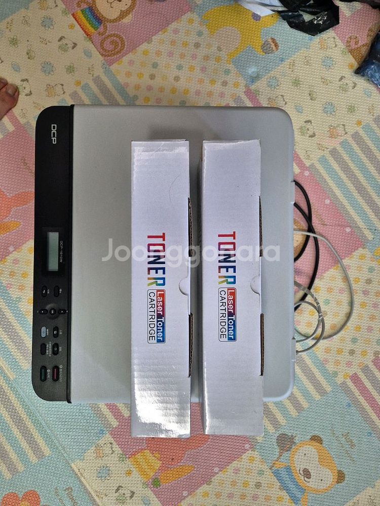브라더 레이저 프린터 DCP-1610W+토너2 팝니다.--0