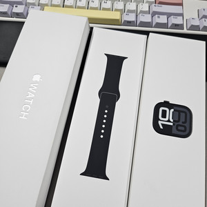 애플워치10 46mm GPS 제트블랙 풀박