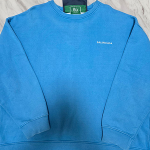 발렌시아가 오버핏 맨투맨