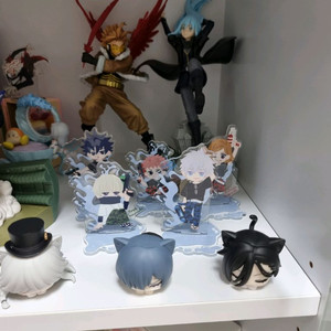 주술회전 아크릴 5종 세트 고죠 연어