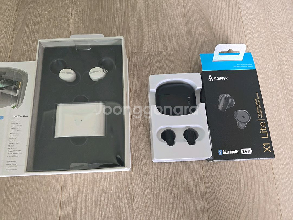 블루투스 이어폰 2종 앱코 ATF1000,에디파이어X1--3