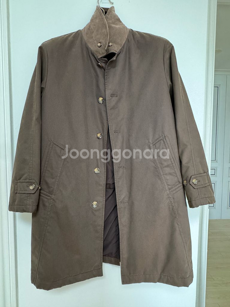 헨리코튼 빈티지 파일럿코트--0