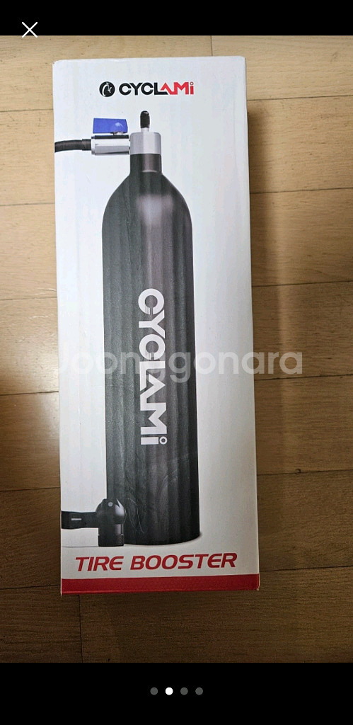 CYCLAMI 타이어 부스터 1.2L 튜블리스 펌프--0