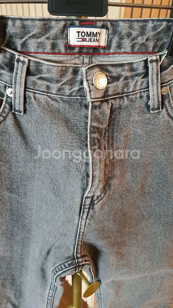 Tommy Jeans 토미힐피거 돌청바지--1