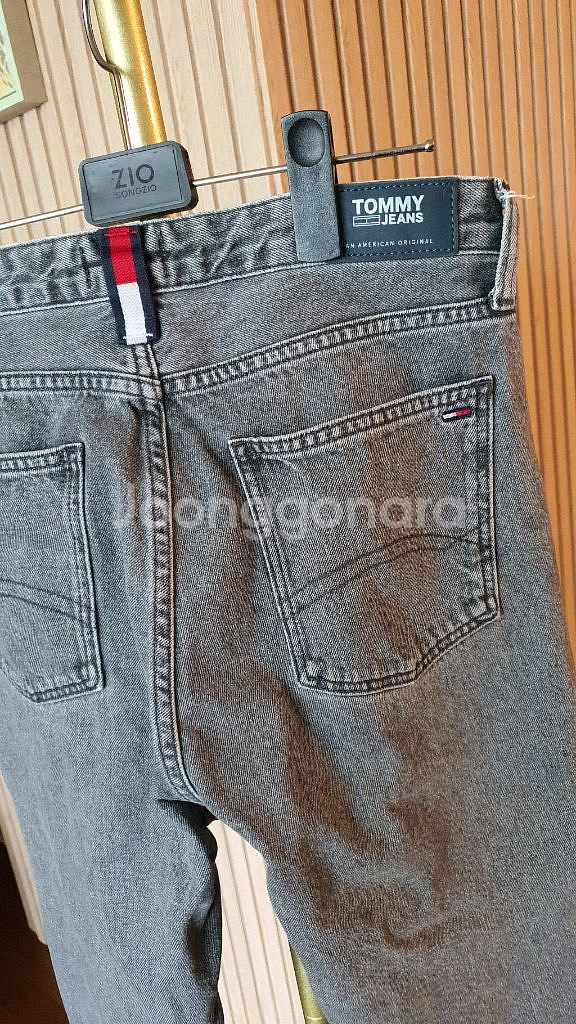 Tommy Jeans 토미힐피거 돌청바지--2