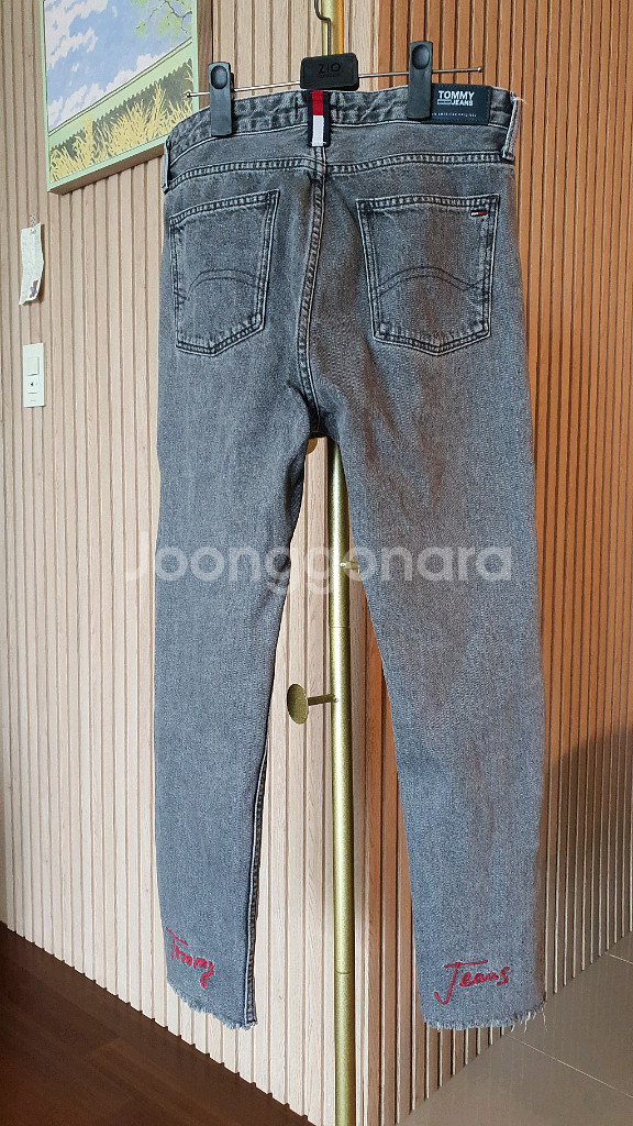 Tommy Jeans 토미힐피거 돌청바지--4