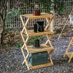 캠핑덕 4단 선반 세제품 판매합니다