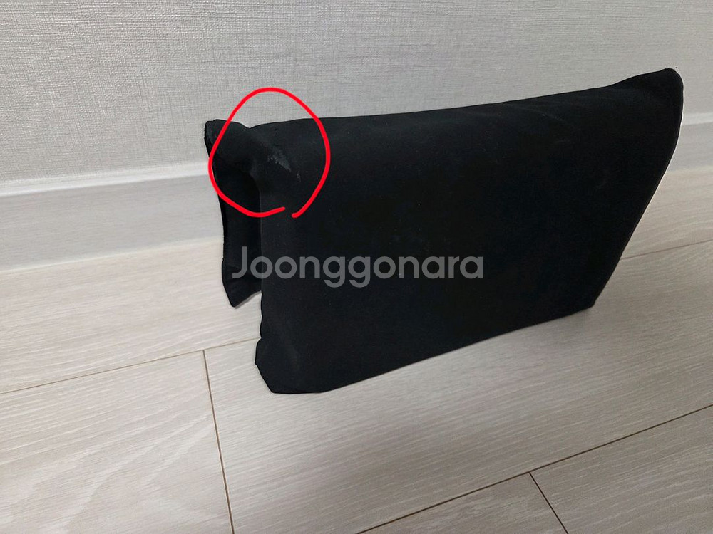 샤넬 클래식WOC 블랙 캐비어 금장--8