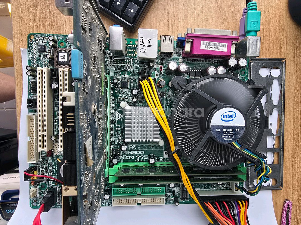 Q6600 cpu 메인보드팝니다--4