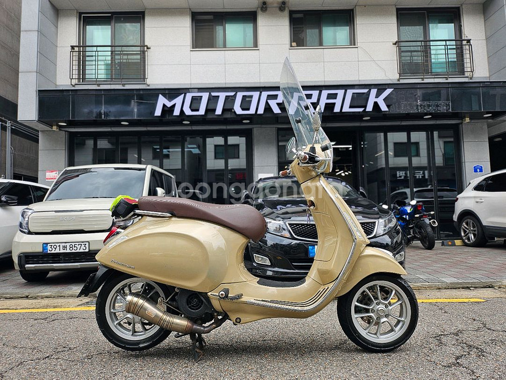 베스파 프리마베라125 19년 8900km야수니머플러--0
