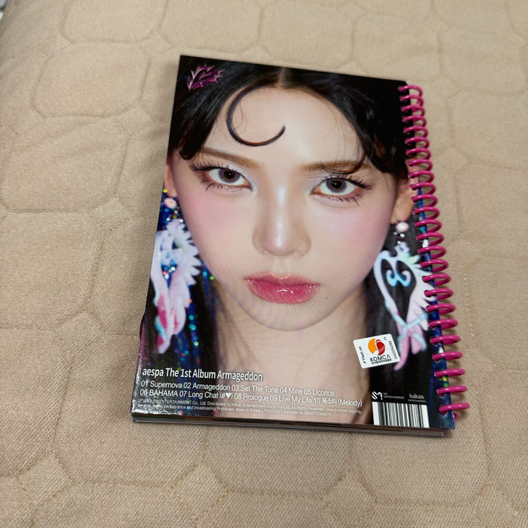 에스파 아마겟돈 앨범 카리나 버전 이미지