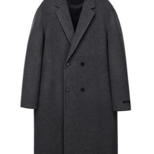 질스튜어트 뉴욕 / 다크그레이 세미오버핏 울캐시미어 더