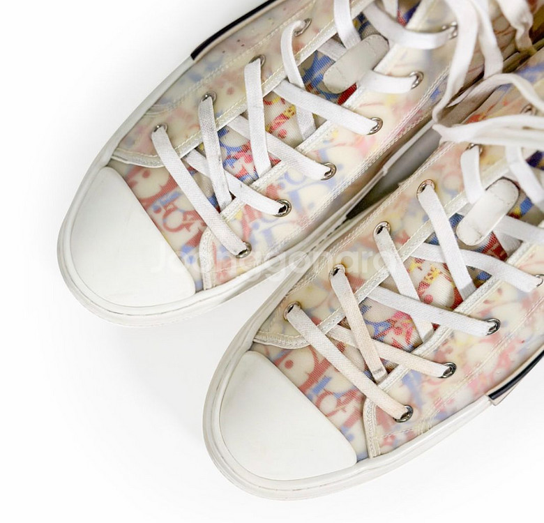 44] 디올 남성 B23 오블리크 하이탑 스니커즈 멀티--6