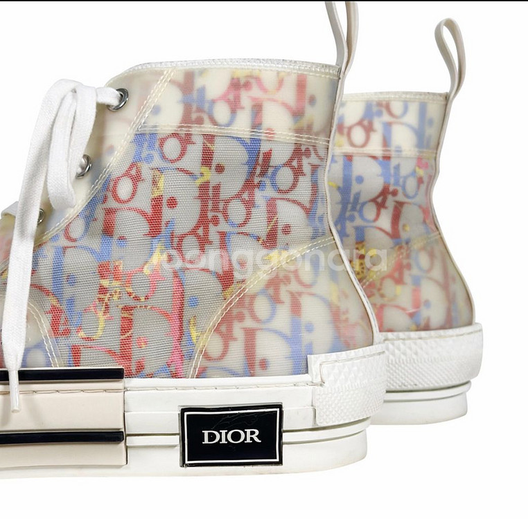 44] 디올 남성 B23 오블리크 하이탑 스니커즈 멀티--7