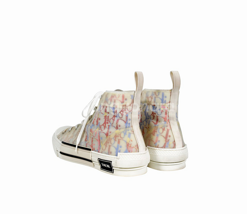 44] 디올 남성 B23 오블리크 하이탑 스니커즈 멀티--3
