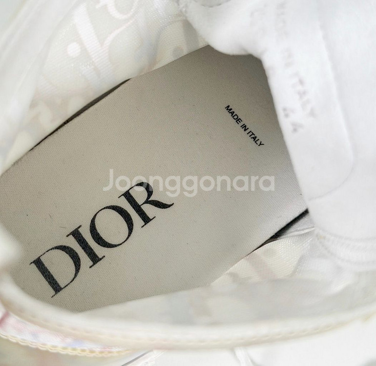 44] 디올 남성 B23 오블리크 하이탑 스니커즈 멀티--8