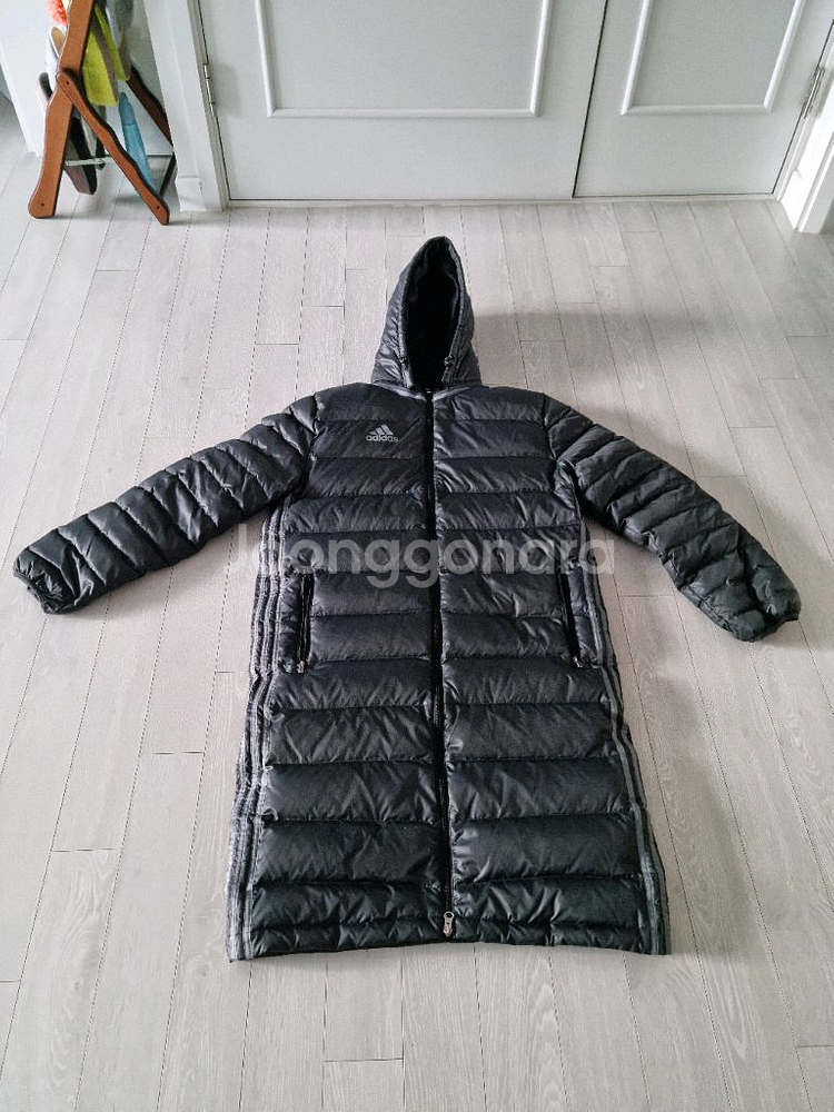 아디다스 롱패딩--1