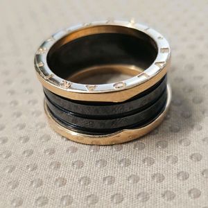 불가리 비제로원 블랙세라믹 4밴드 반지 64호