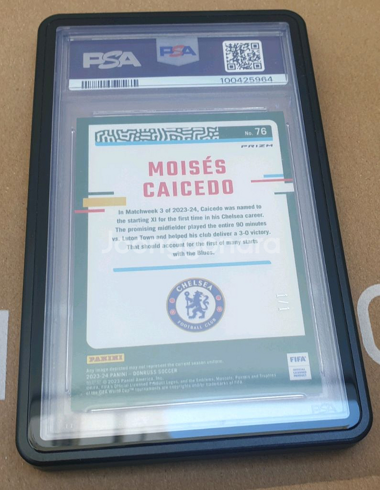 23-24 첼시 모이세스 카이세도 마피 1/1 psa9--1