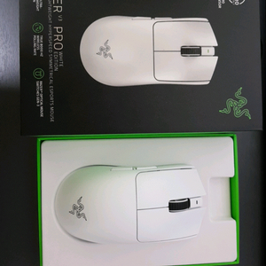 바이퍼v3 pro 팝니다.바브삼 화이트