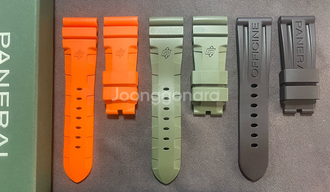 파네라이 정품 러버스트랩 26mm--0