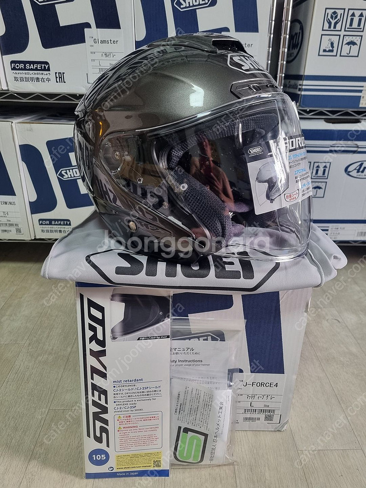 쇼웨이 쇼에이 제이포스4 오픈페이스 헬멧 60만원판매--0
