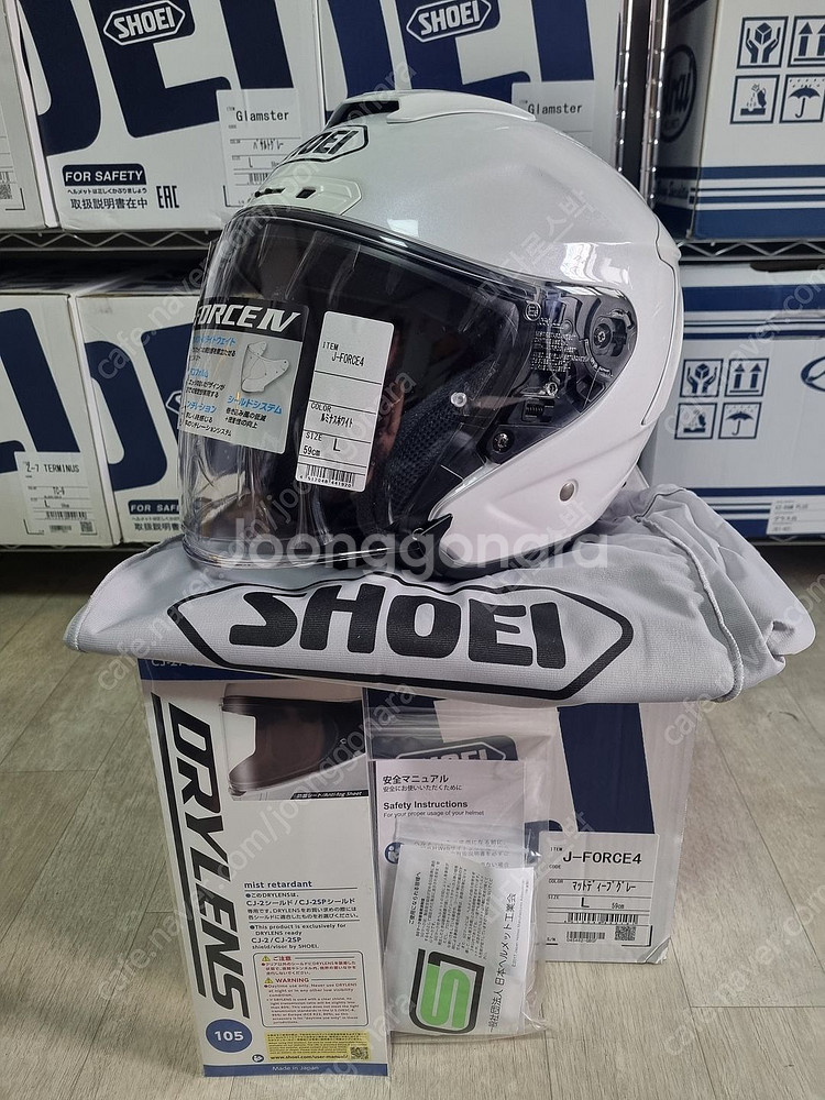 쇼웨이 쇼에이 제이포스4 오픈페이스 헬멧 60만원판매--1