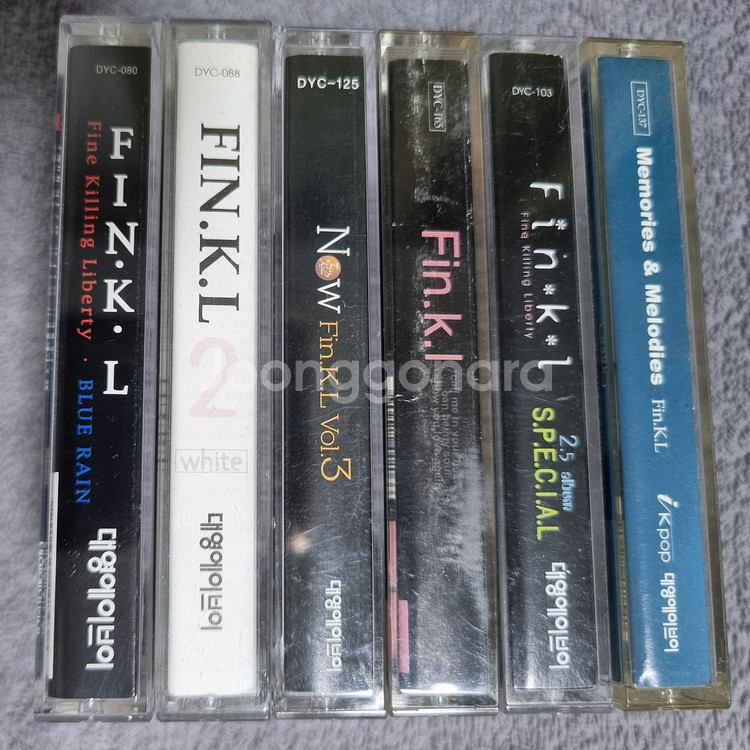 핑클 1-4집 2.5집 3.5집 총6장 / 카세트테이프--0