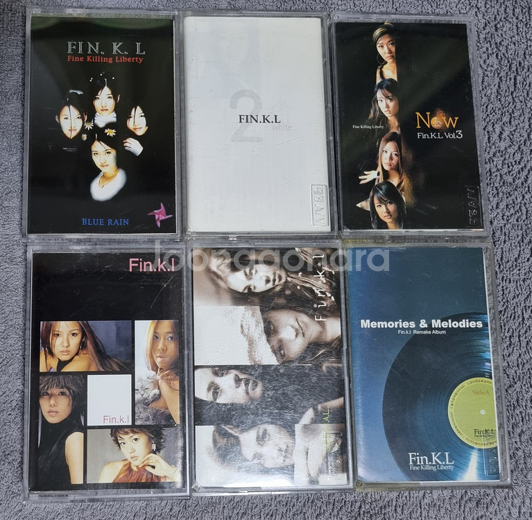 핑클 1-4집 2.5집 3.5집 총6장 / 카세트테이프--1