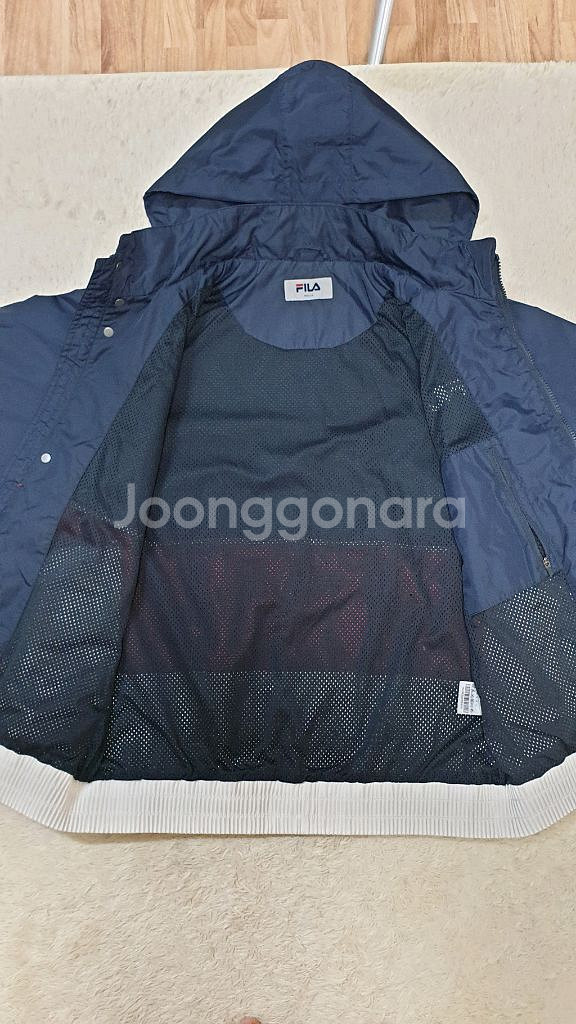 [남성95] 정품 휠라 점퍼 바람막이점퍼 새것수준 무배--7
