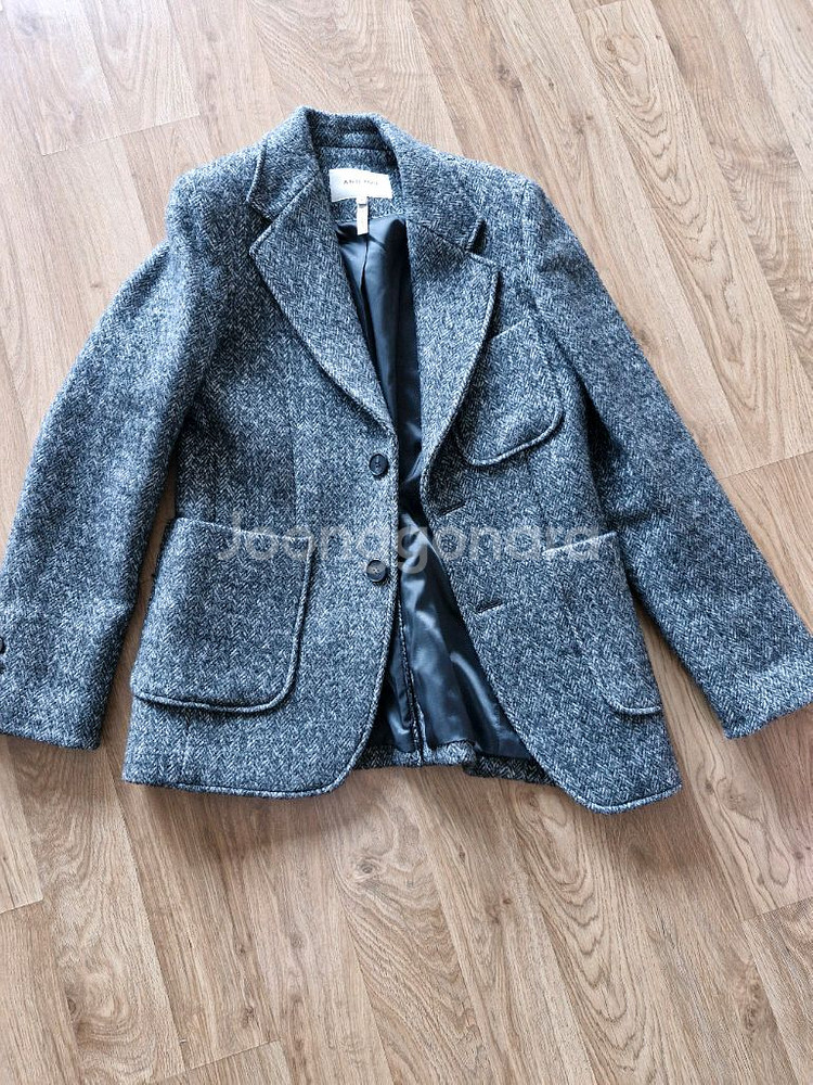 앤유 헤링본 자켓--0