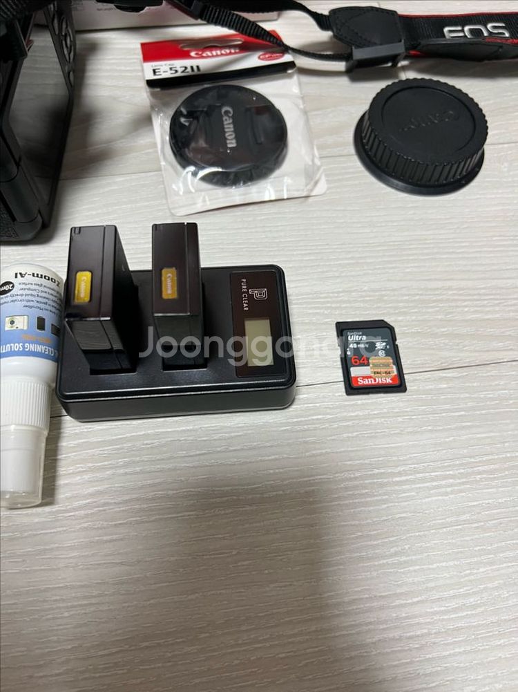캐논EOS800D번들킷+24mm팬케익렌즈(4천컷)--3