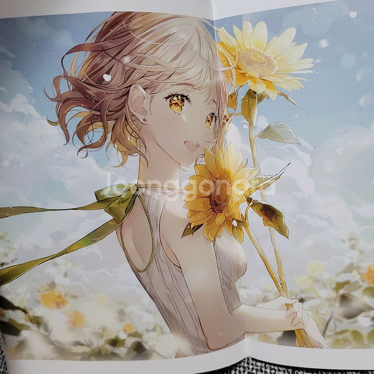 미사카 미코토 꽃 소녀 소년 일러스트북 일러스트집--3