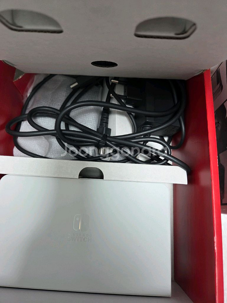 닌텐도 스위치oled 풀박스+스컬앤코 그립아머케이스세트--2