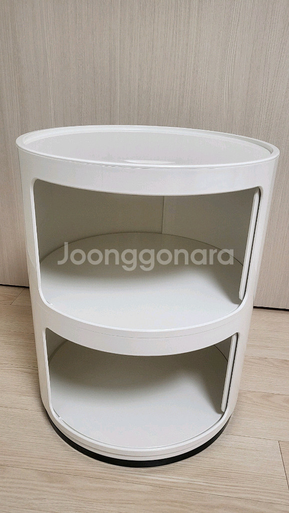 카르텔 콤포니빌리 2단 수납장(화이트)--4