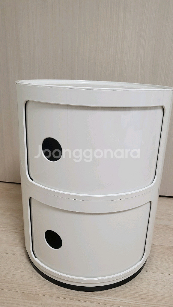 카르텔 콤포니빌리 2단 수납장(화이트)--3