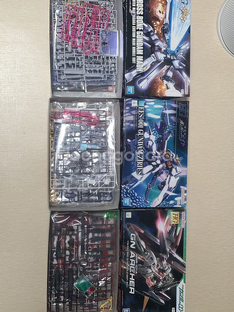 HG건담 프라모델 지리우스 GN아처 프반 일반판 (수정--0