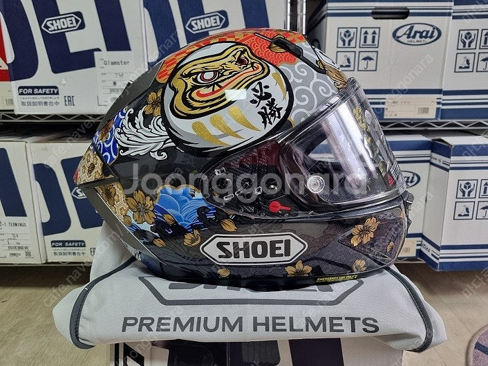 쇼에이 쇼웨이 X-15 마르케즈 모테기5 한정판헬멧--2
