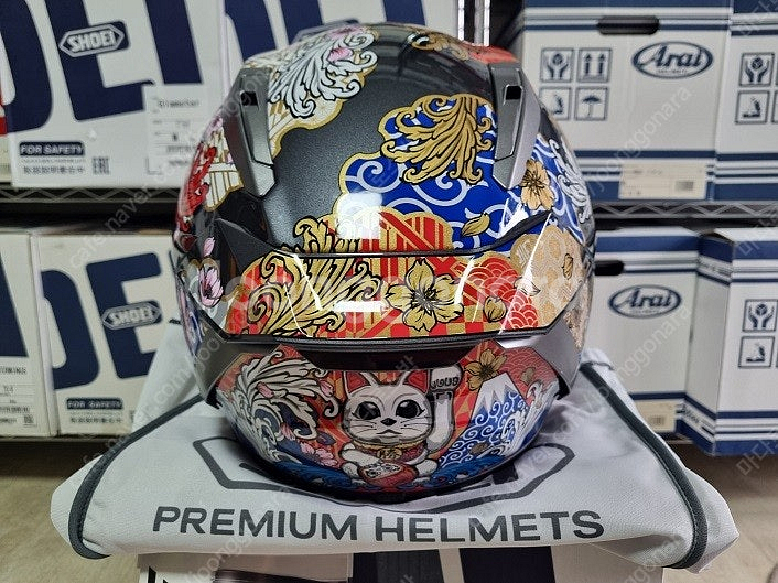 쇼에이 쇼웨이 X-15 마르케즈 모테기5 한정판헬멧--3