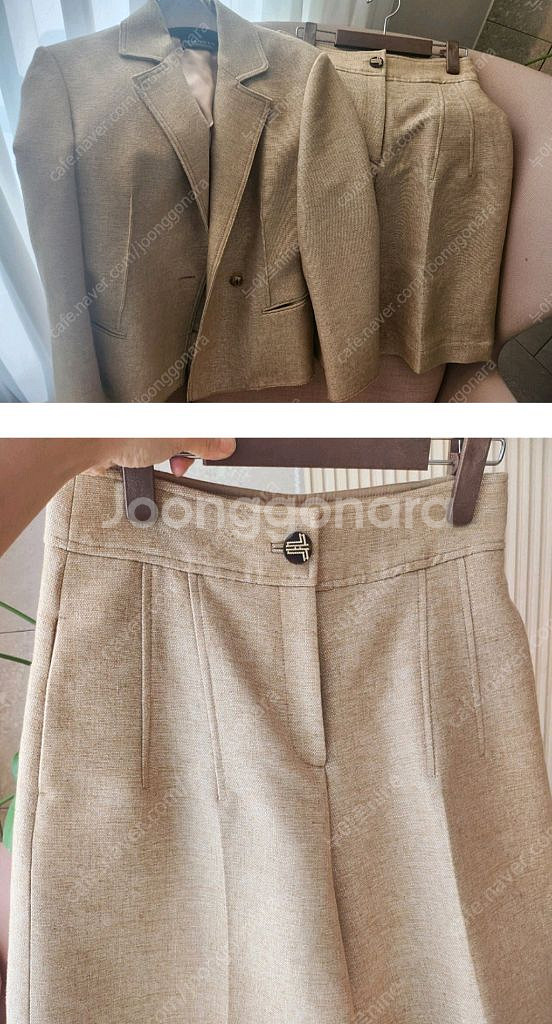 랑방컬렉션 벨티드 자켓--7