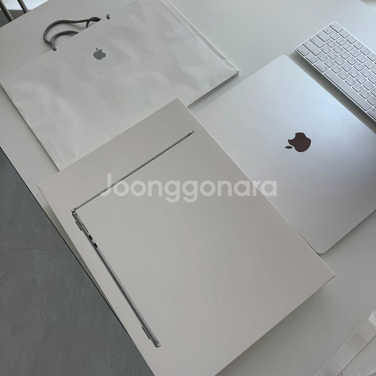 맥북 에어 M3 15인치 애케플 1TB 24GB 영문--3