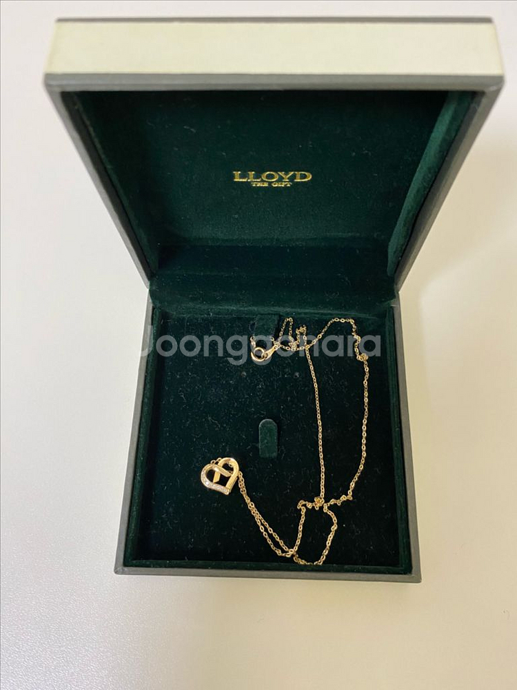 로이드 14k 목걸이(옐로우골드)--0